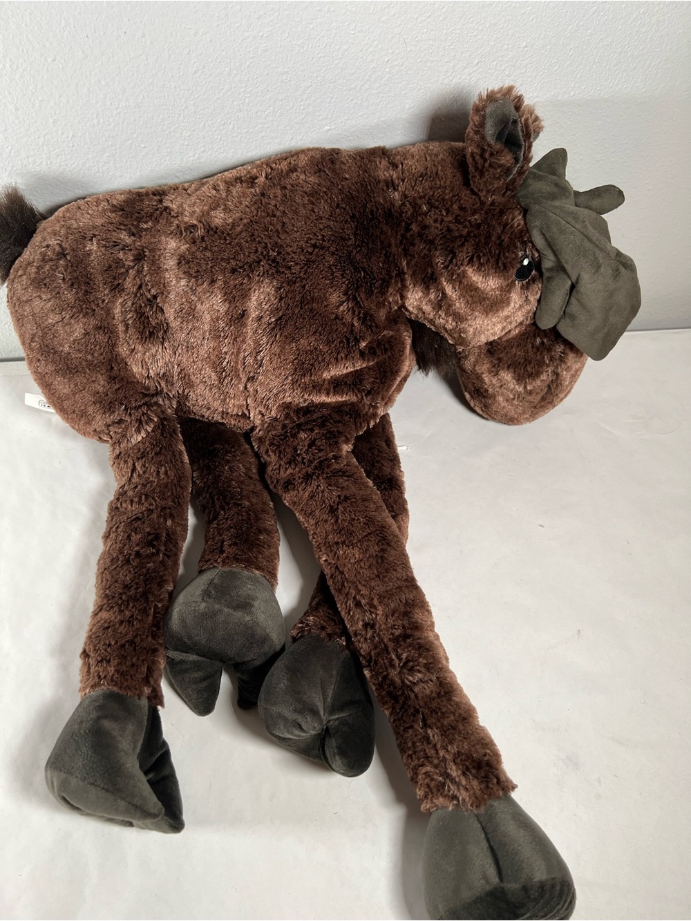 Ikea strova Large Plush Brown Moose Stuffed Animal